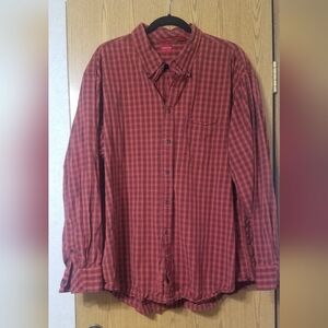 Arrow Red Plaid Shirt XXL
